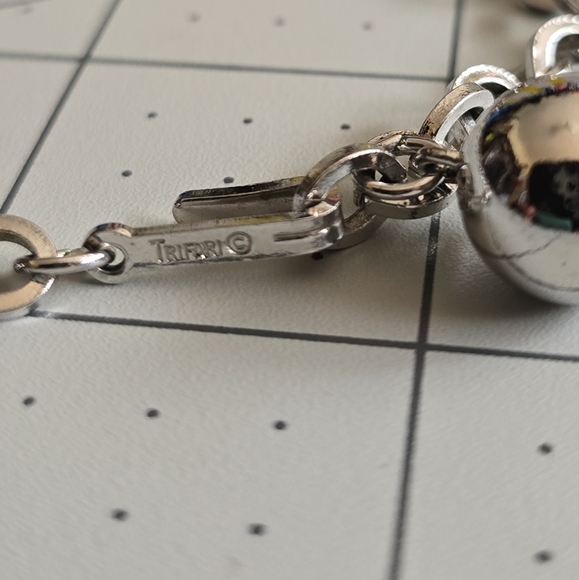 Trifari signed Tassel statement necklace - Picture 8 of 11